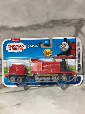 Thomas & Friends 2025 Metal Die-cast Push Along JAMES NIB